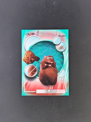 Topps chrome pixar ratatouille - topps,